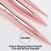 12PCs Rose Gold Makeup Brush Set - Image 9