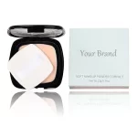 Oil Control Compact Face Pressed Powder