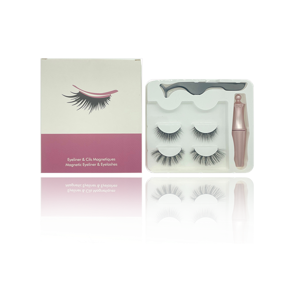 Wholesale Magnetic Lashes Kit with AQ Gimel Cosmetics, Build Your Own Lashes Brand with Low Minimum