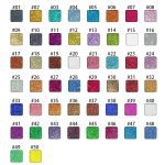 50 Shades Glitter Square Pan Eyeshadow Sample Kit