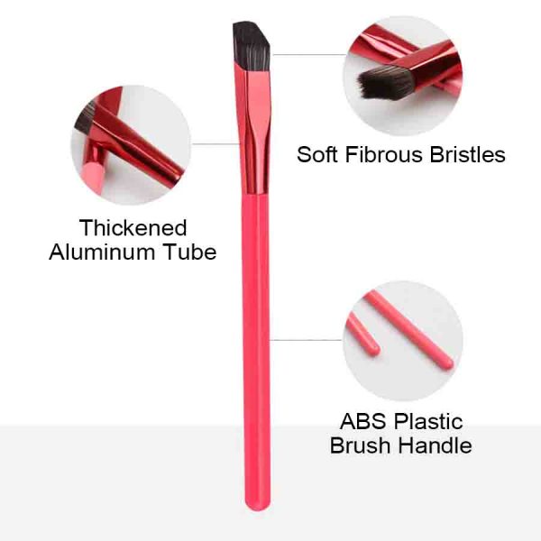 Build your own private label makeup brush line with AQ Gimel, the best vegan private label cosmetics, high quality private label brow brush manufacturer.