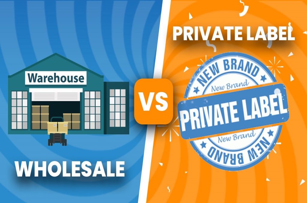 “what is difference between wholesale and private label?”