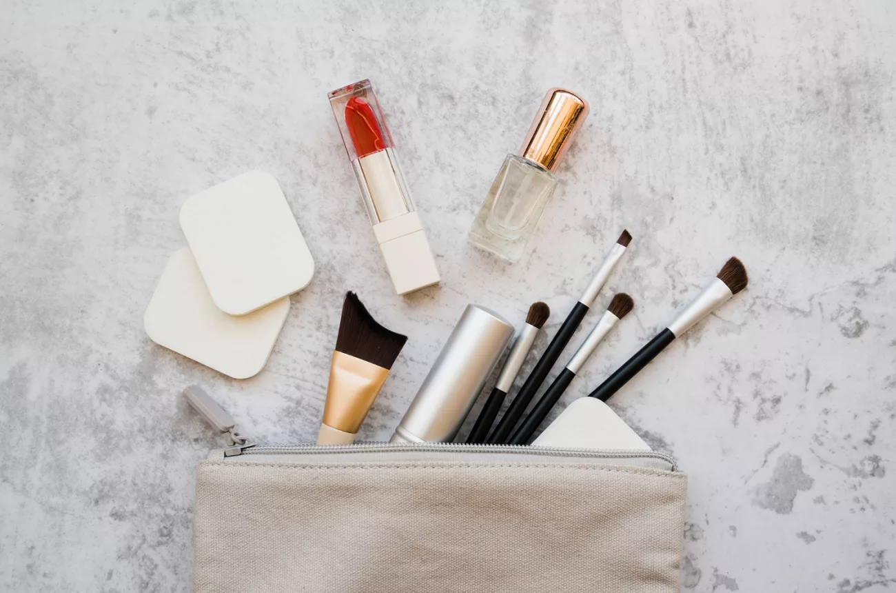 Buy Online Quilted Makeup Bag