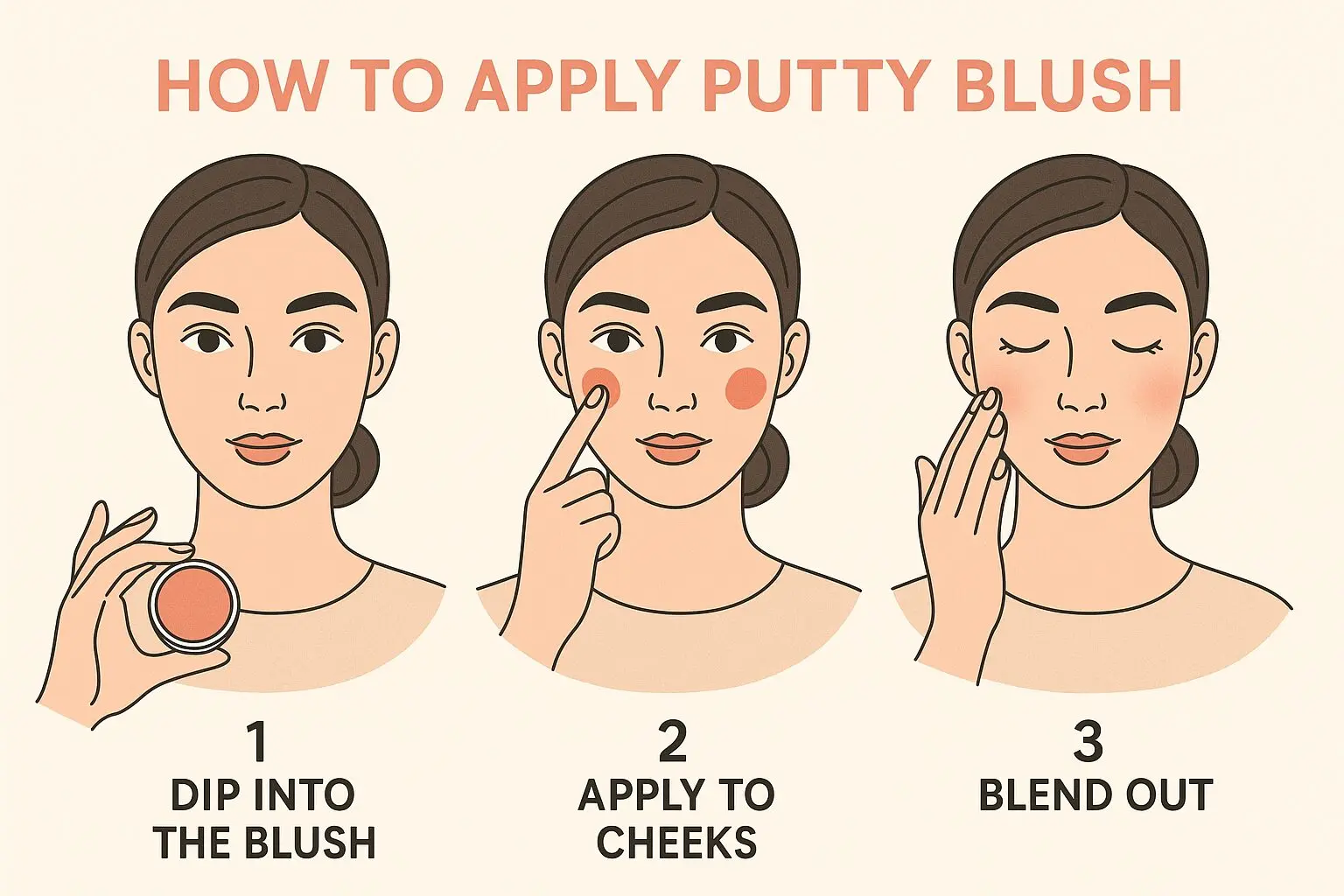 How To Apply Putty Blush