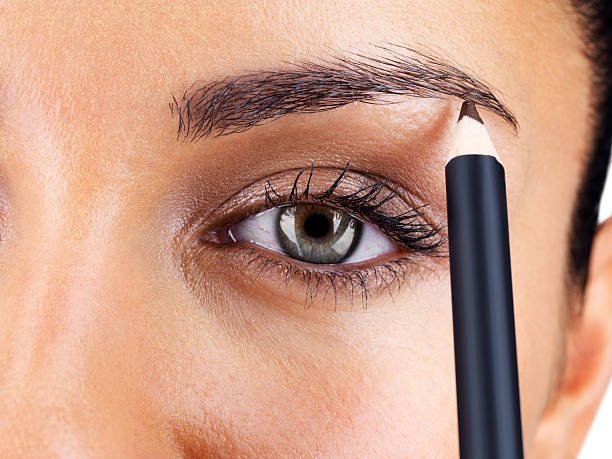 Eyebrows With An Eyebrow Pencil