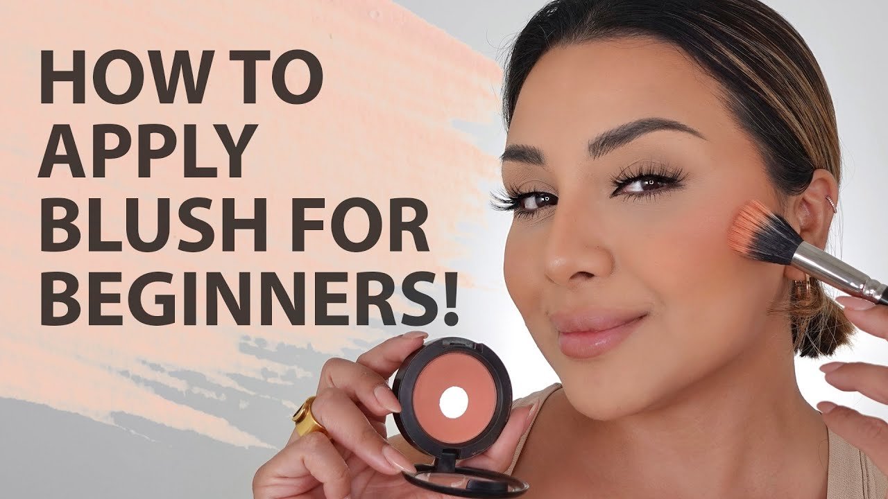 How To Apply Blush On Cheeks