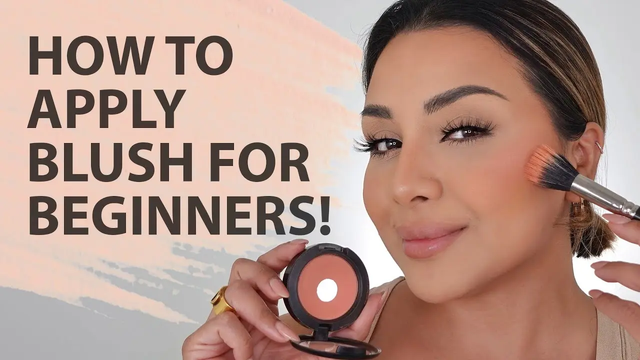 How To Apply Blush On Cheeks