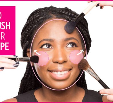 How To Apply Blush To A Round Face