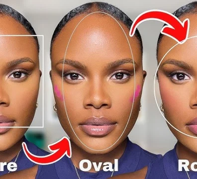 How To Apply Blush To Oval Face