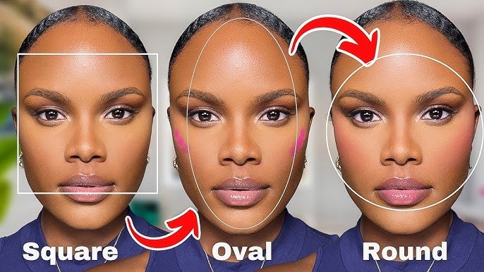 How To Apply Blush To Oval Face