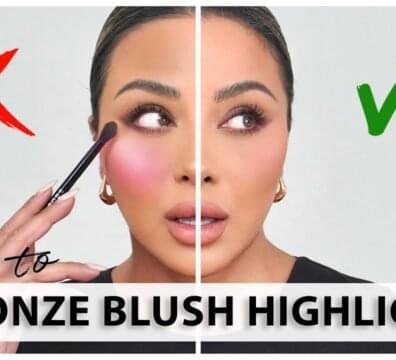 How To Apply Blush And Bronzer​